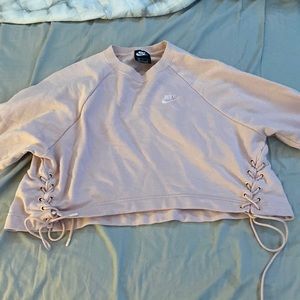 Nike winter crop top